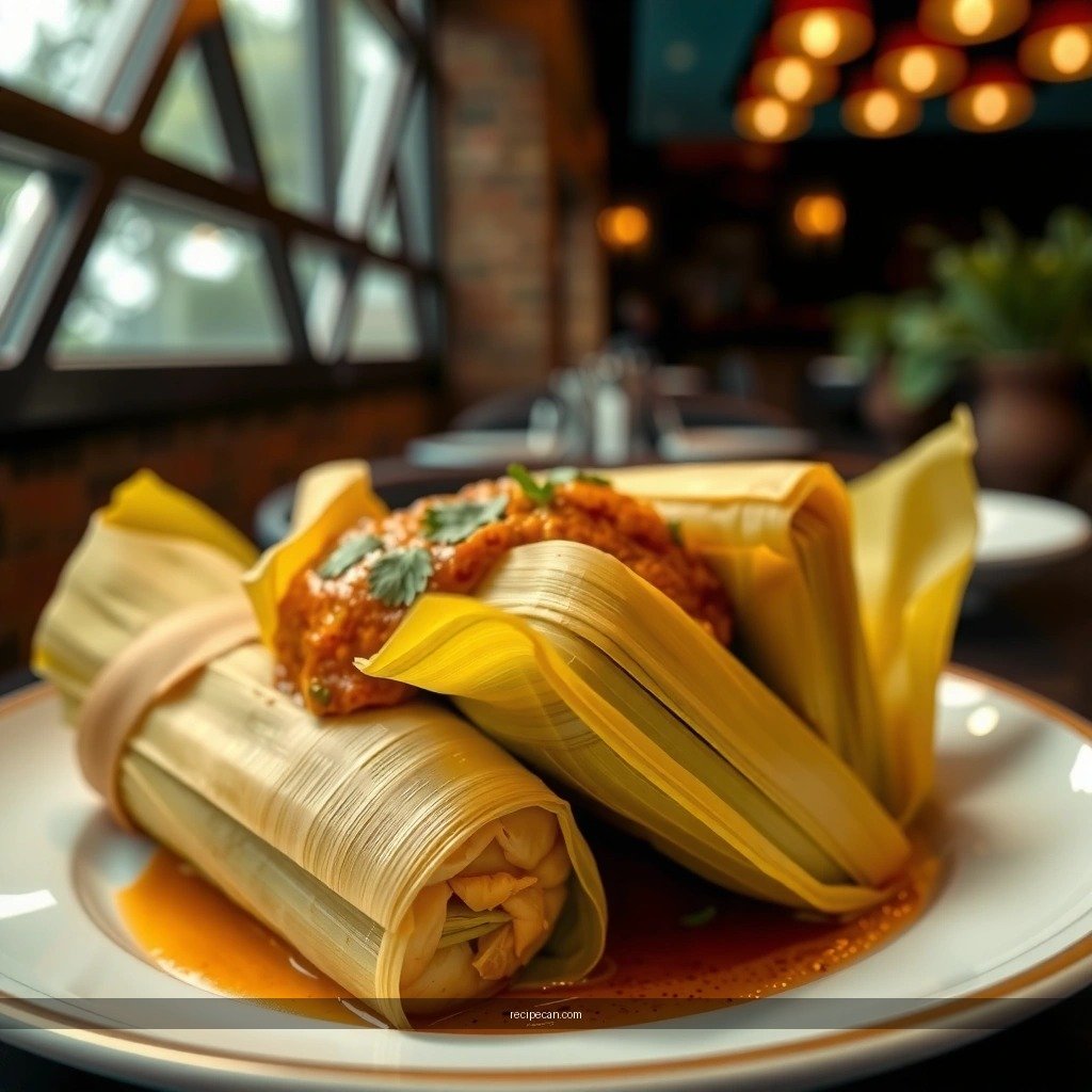 Filling and Seasoning - tamales recipe banana leaves