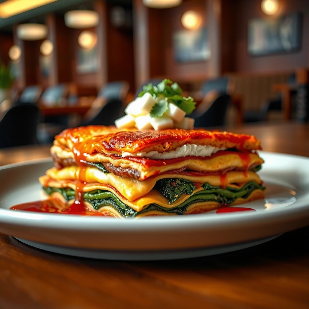 Filling and Seasonings - mexican lasagna recipe