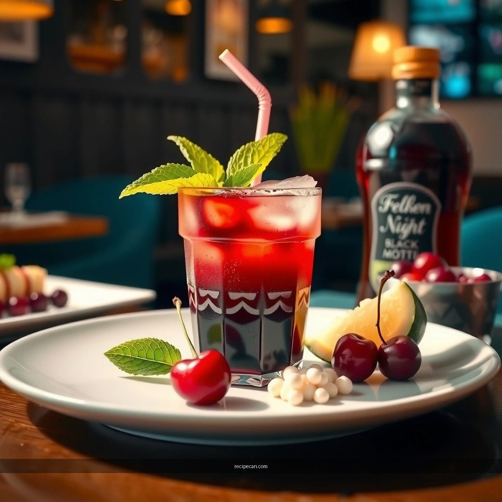 Flavor - black cherry mojito recipe