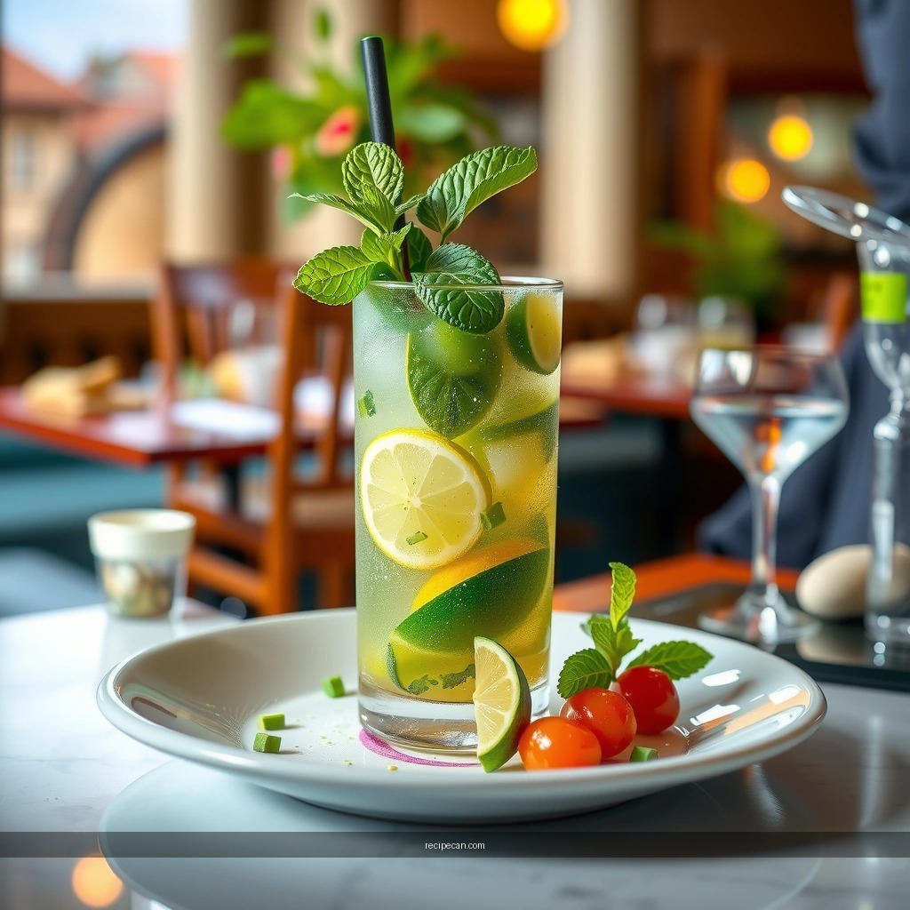 Flavor - classic mojito cocktail recipe