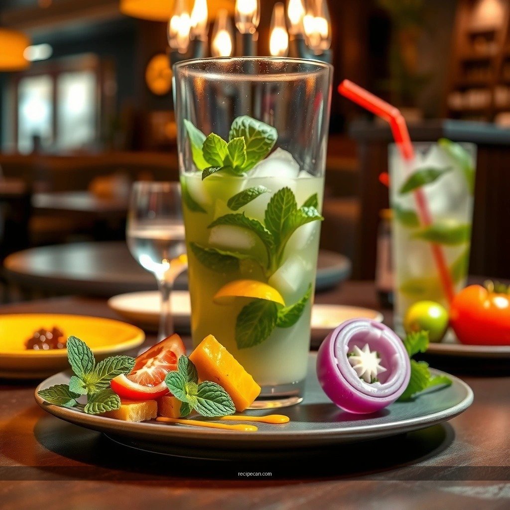 Flavor and Fizz - mojitos by the pitcher recipe