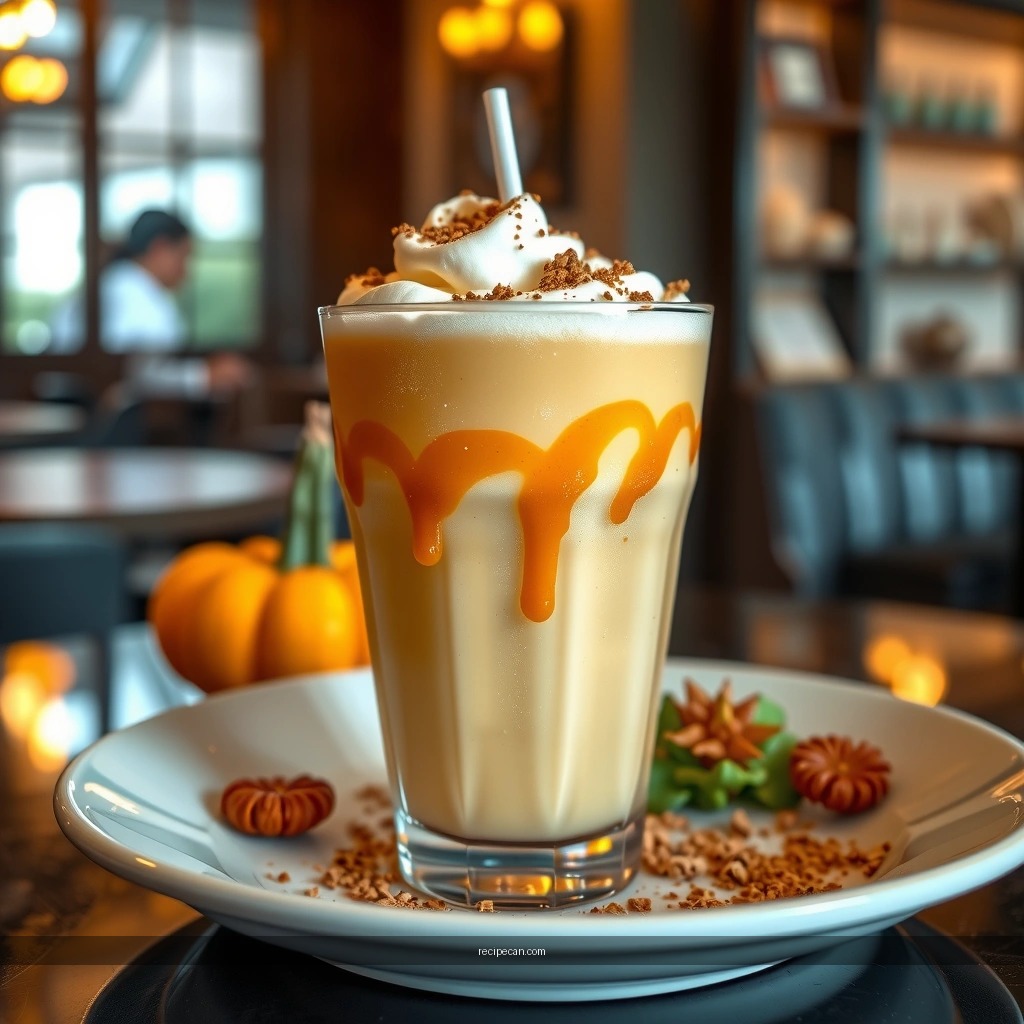 Flavor and Texture - pumpkin milkshake recipe