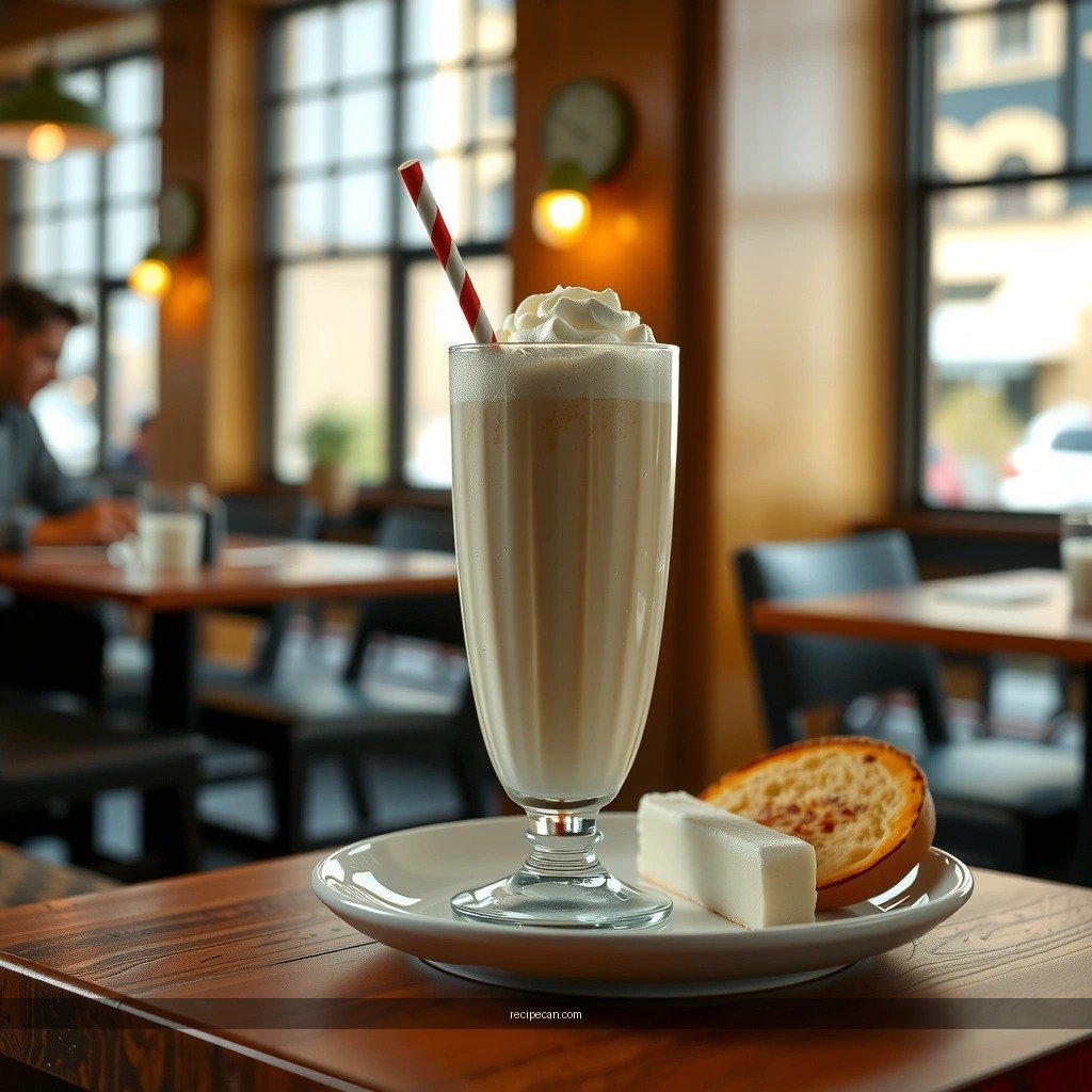 Flavor and Texture - basic vanilla milkshake recipe