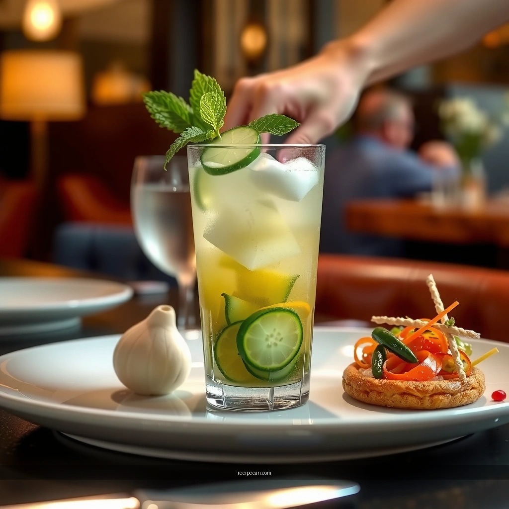 Flavor Balance - non alcoholic mojito drink recipe