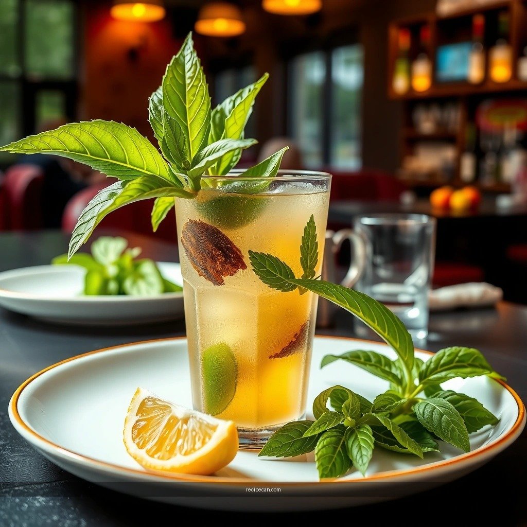 Flavor Balance - basil mojito recipe