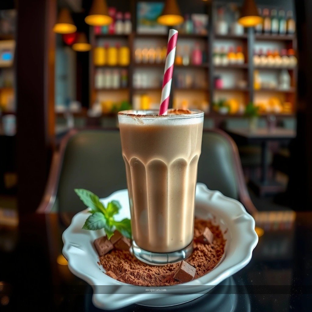 Flavor Boosters - chocolate powder milkshake recipe