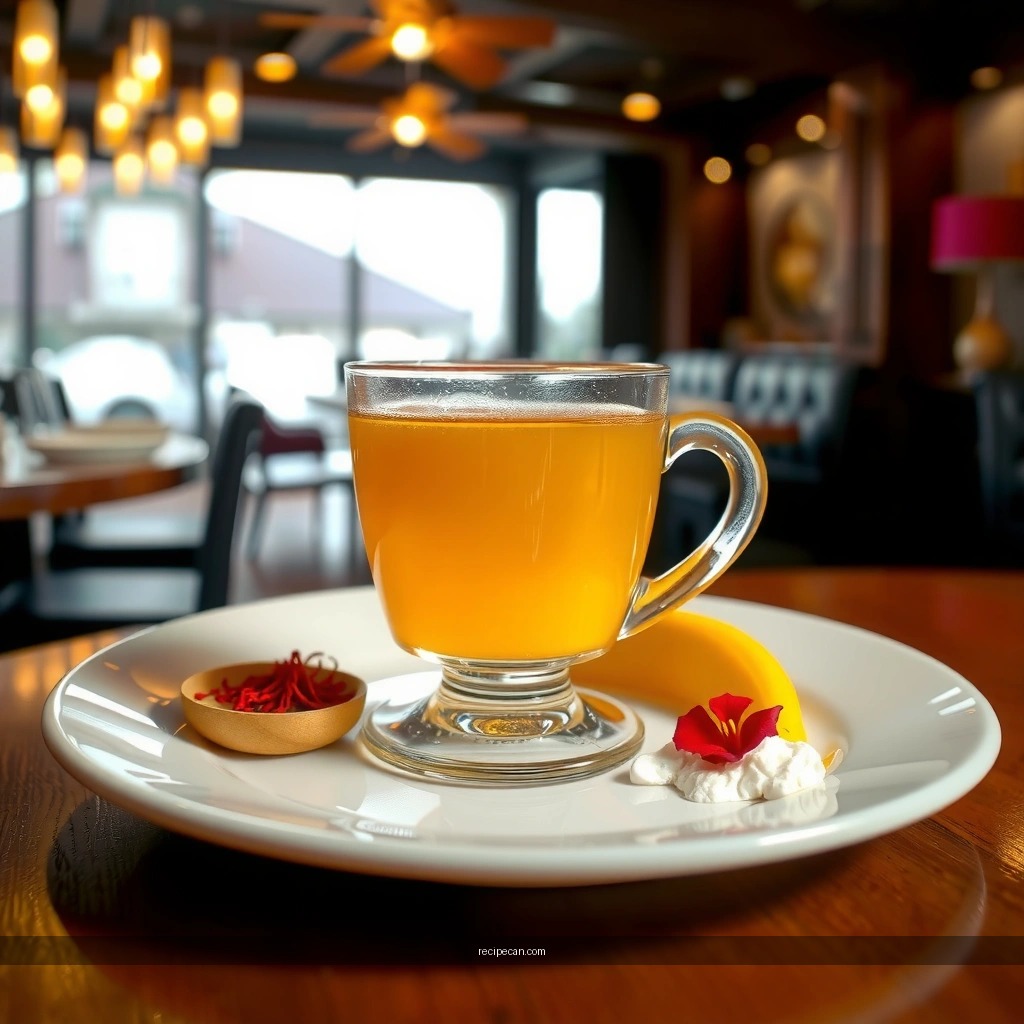 Flavor Boosters - saffron tea recipe