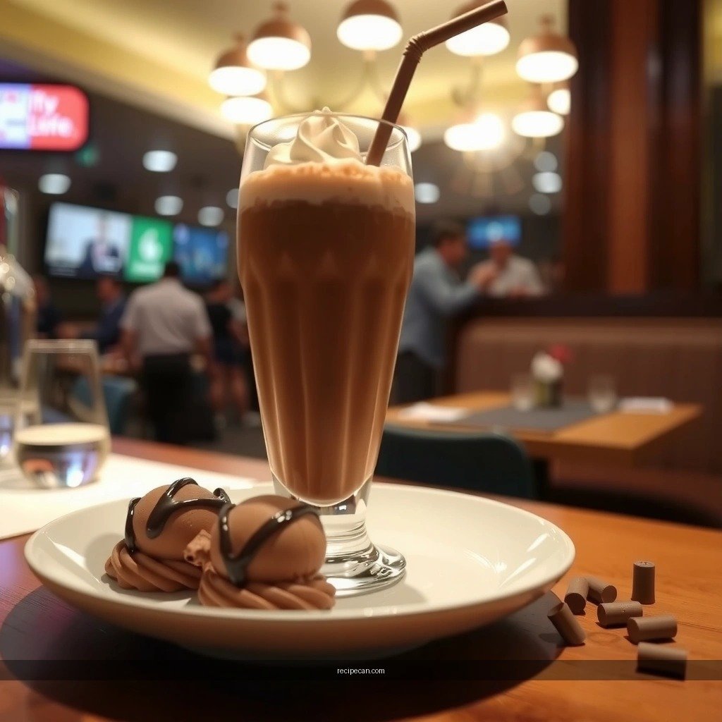 Flavor Boosters - chocolate milkshake recipe with chocolate ice cream