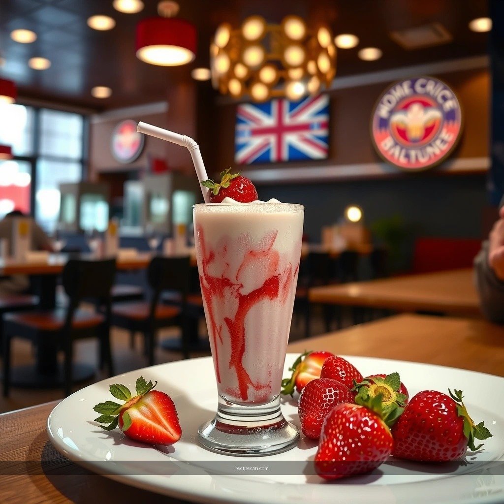 Flavor Boosters - strawberry milkshake recipe with strawberry ice cream