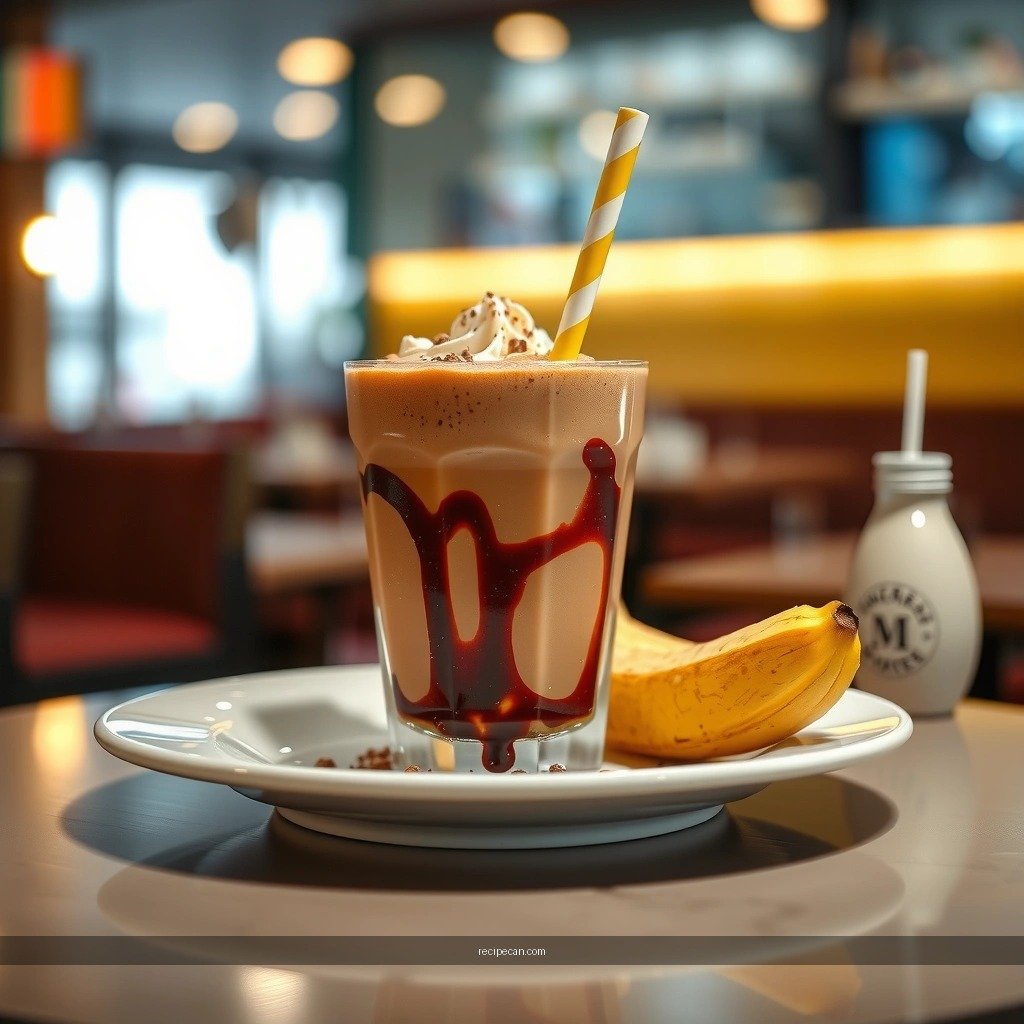 Flavor Boosters - chocolate and banana milkshake recipe