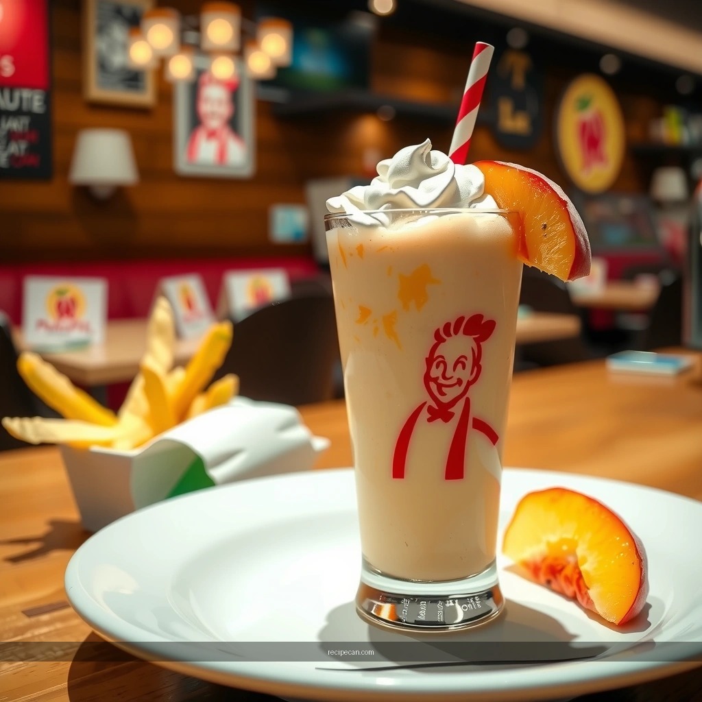 Flavor Boosts - chick fil a peach milkshake recipe