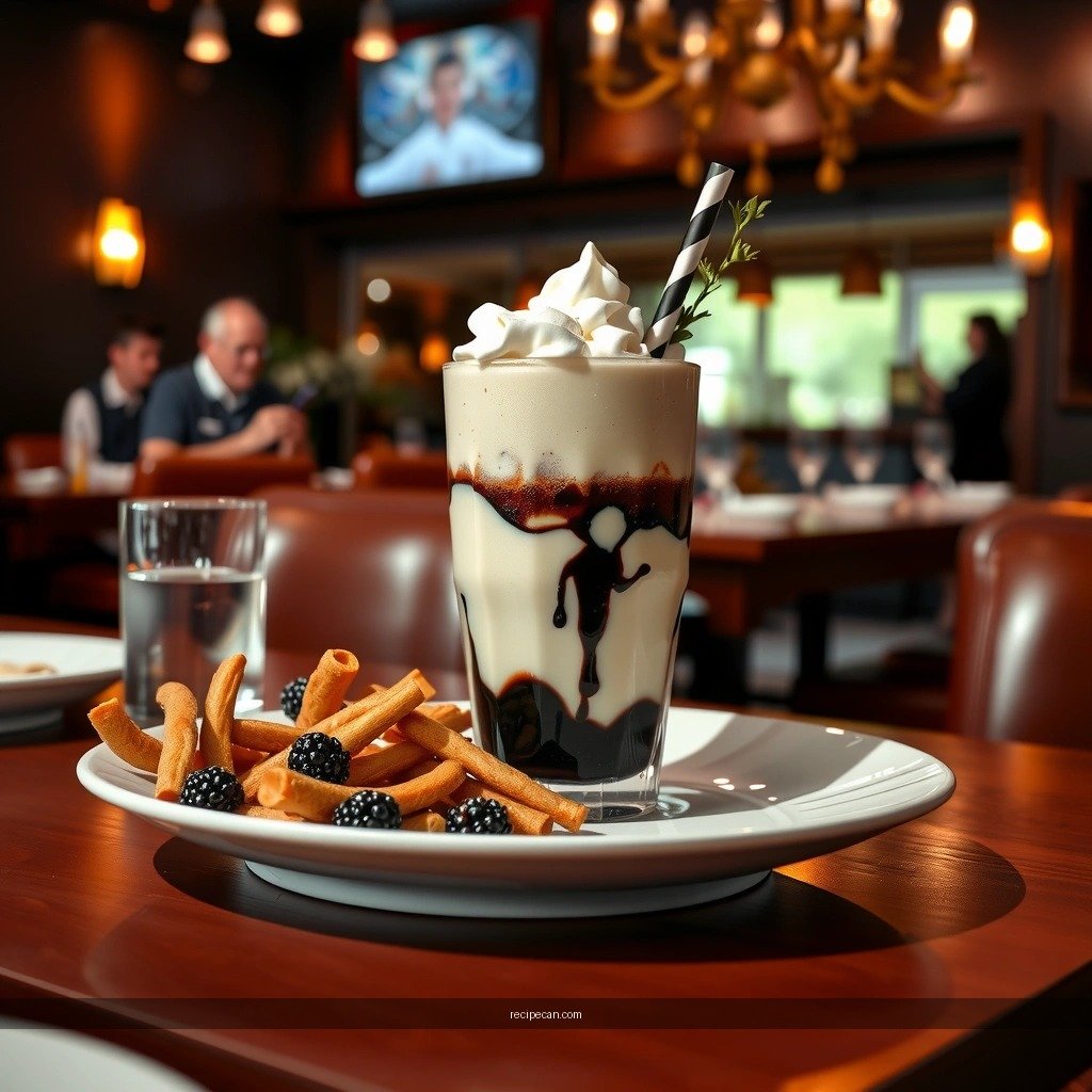 Flavor Options - black and white milkshake recipe