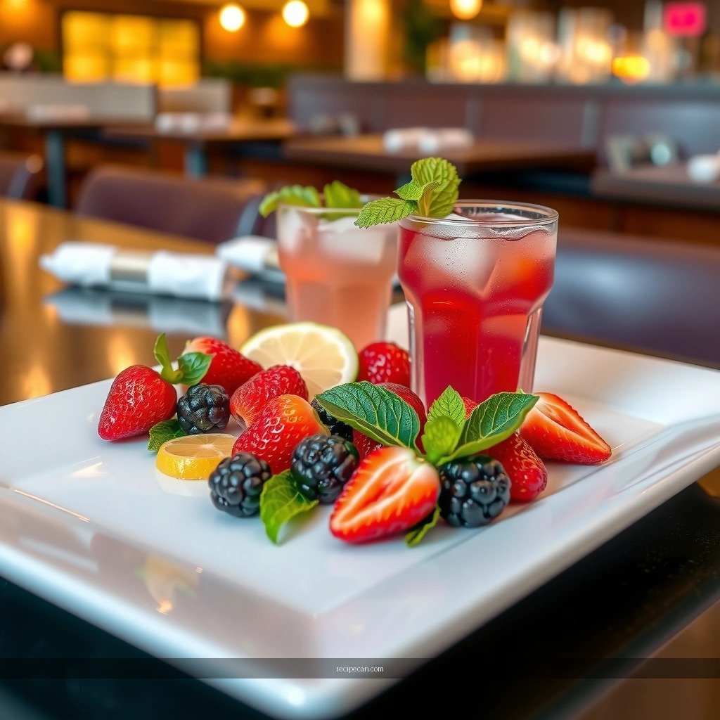 Flavor Tips - berry mojito recipe