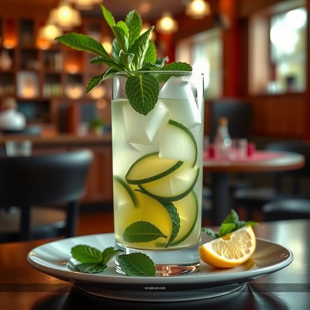Flavor Tips - mojito recipe with mint simple syrup