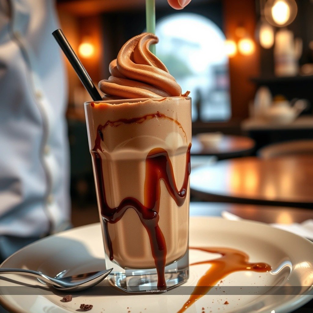 Flavor Upgrades - recipe for chocolate milkshake with chocolate ice cream