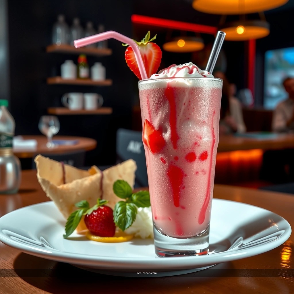 Flavor Upgrades - ninja slushie strawberry milkshake recipe