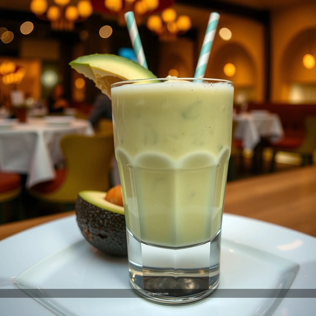 Flavor Variations - avocado milkshake recipe