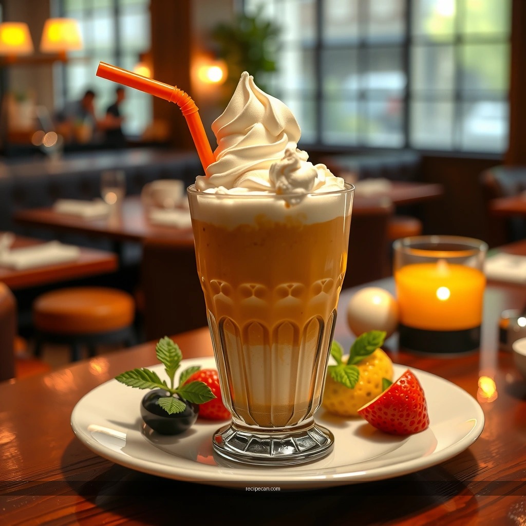 Flavor Variations - milkshake recipe with ice cream
