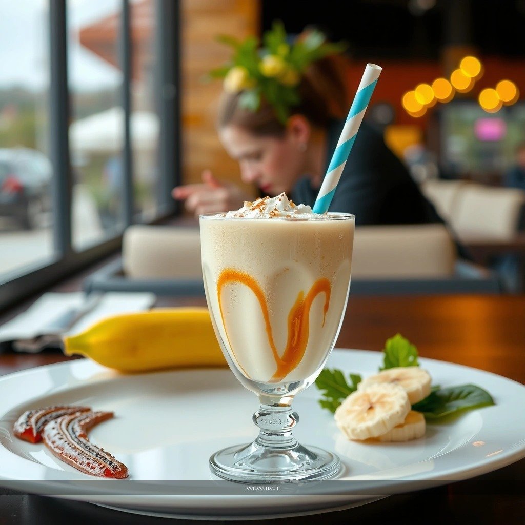 Flavor Variations - simple banana milkshake recipe