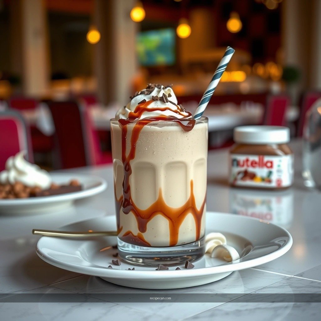 Flavor Variations - milkshake recipe nutella