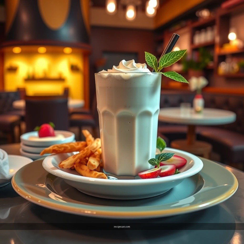 Flavor Variations - recipe for vanilla milkshake