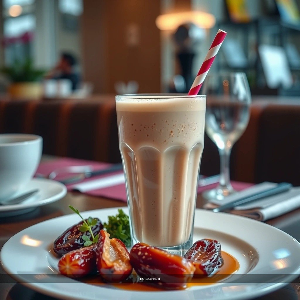 Flavor Variations - dates milkshake recipe