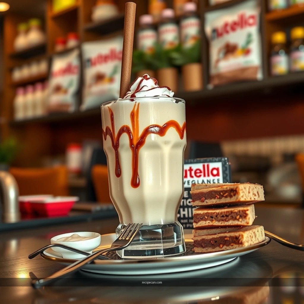 Flavor Variations - recipe for nutella milkshake