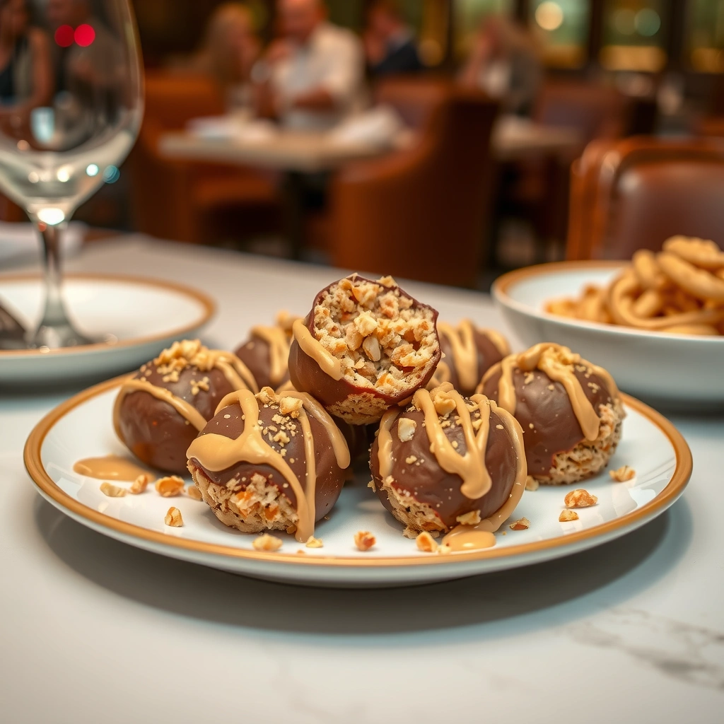 Flavor Variations - peanut butter balls with rice krispies recipe