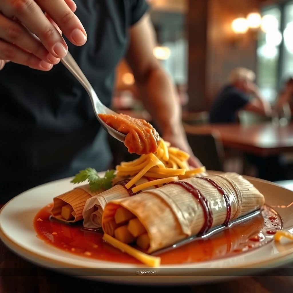 Flavorful Filling - salvadoran tamales recipe