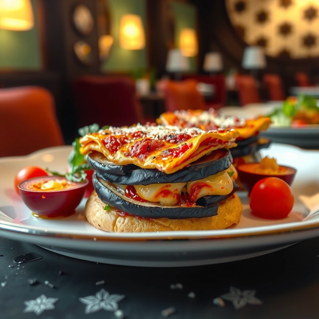 Flavorful Sauce - eggplant lasagna recipe