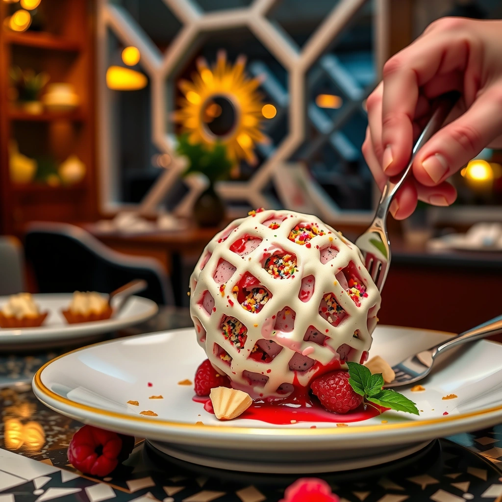 Freeze Until Firm - ice cream ball recipe