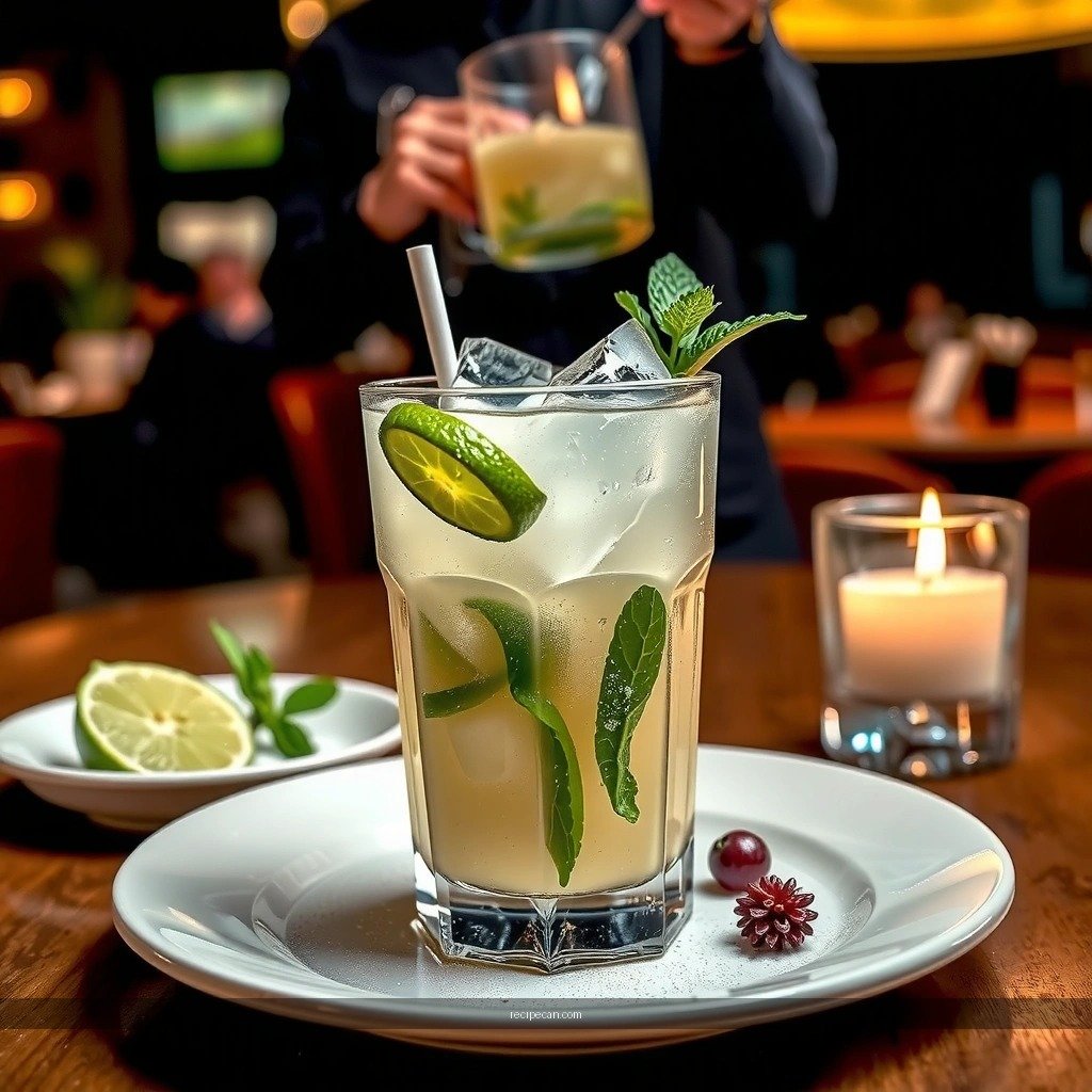 Fresh Flavor - winter mojito recipe