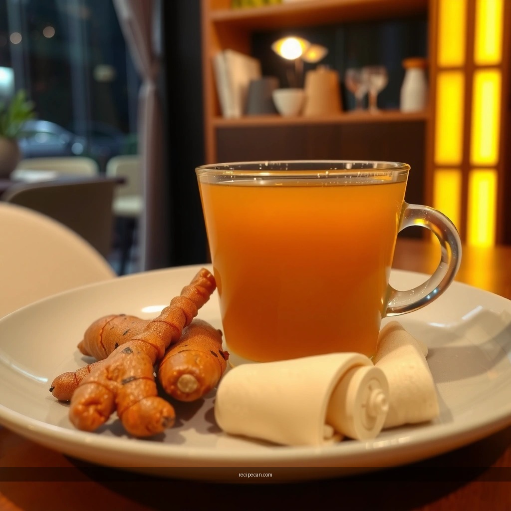 Fresh Ginger - recipe for ginger tea