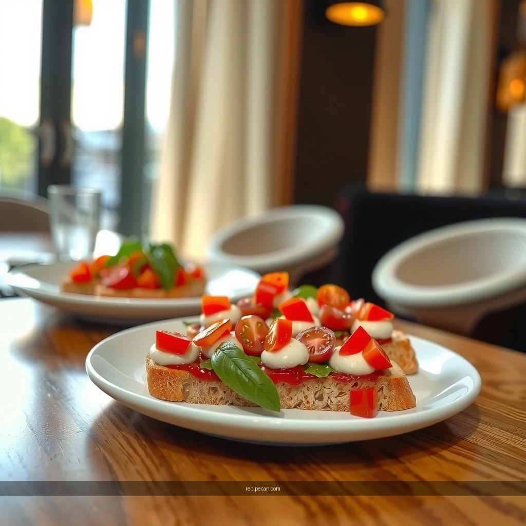 Fresh Ingredients - fresh bruschetta recipe