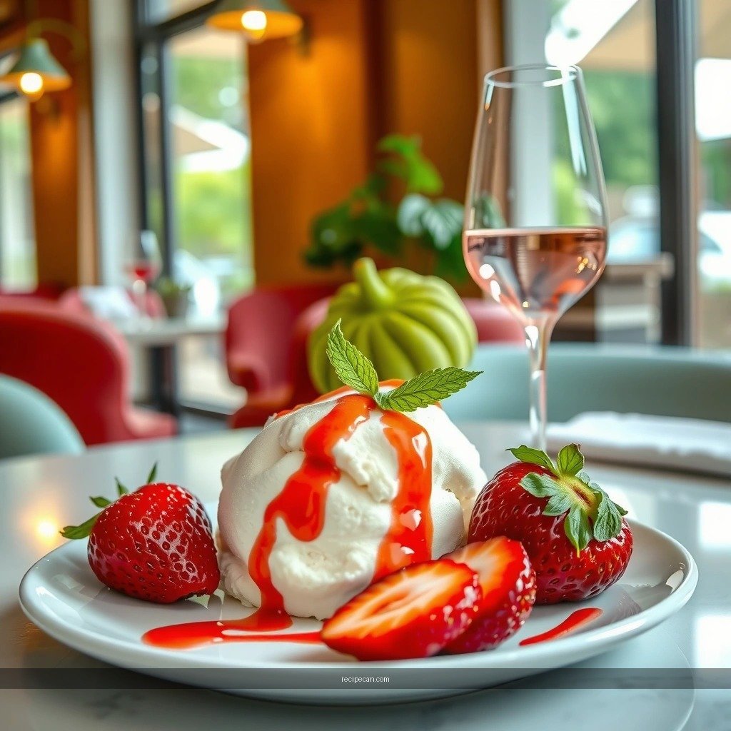 Frozen Strawberries - strawberry ice cream recipe with frozen strawberries