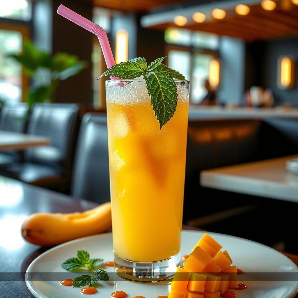 Frozen Texture - frozen mango mojito recipe