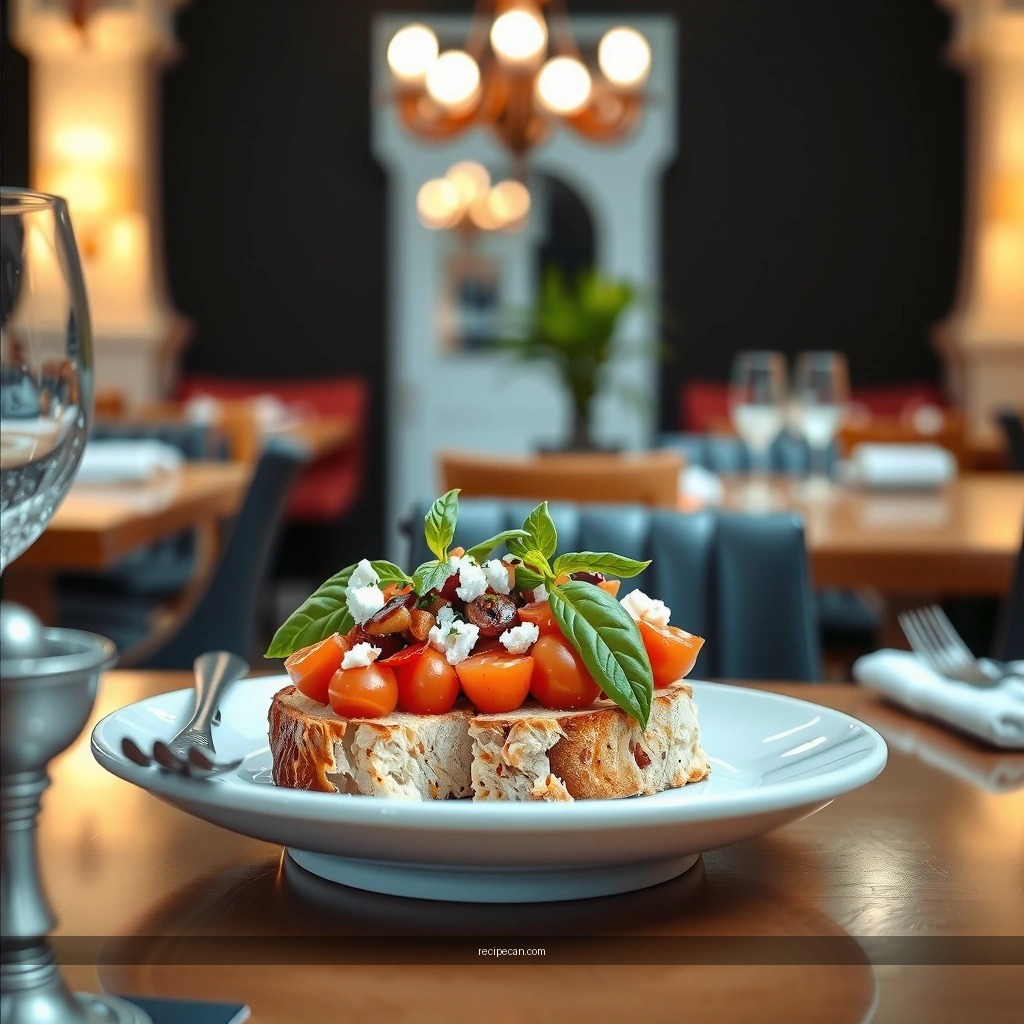 Garlic - authentic italian bruschetta recipes