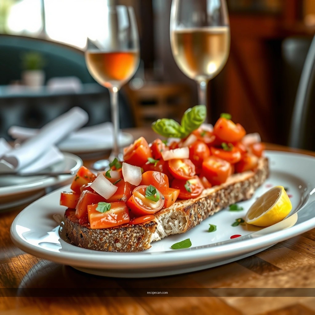 Garlic and Olive Oil - good recipe for bruschetta