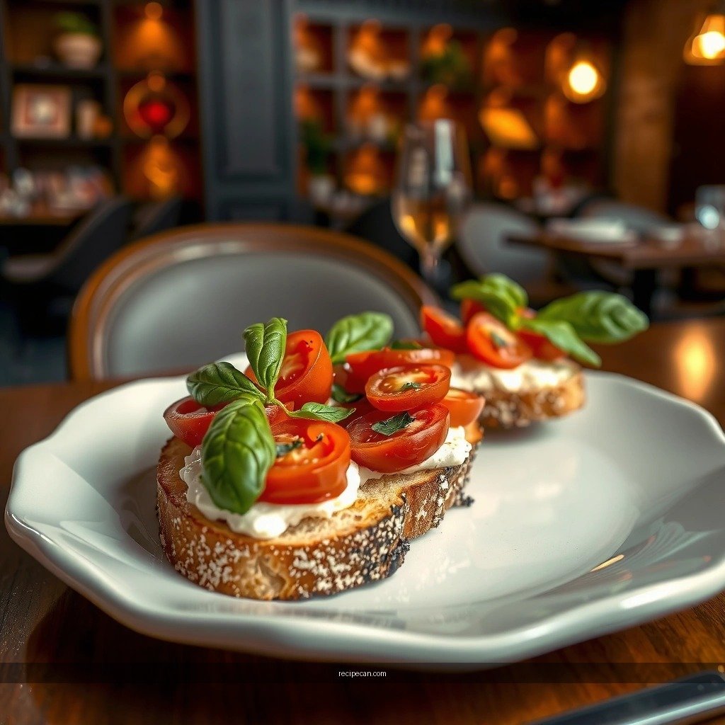 Garlic and Olive Oil - best bruschetta recipe