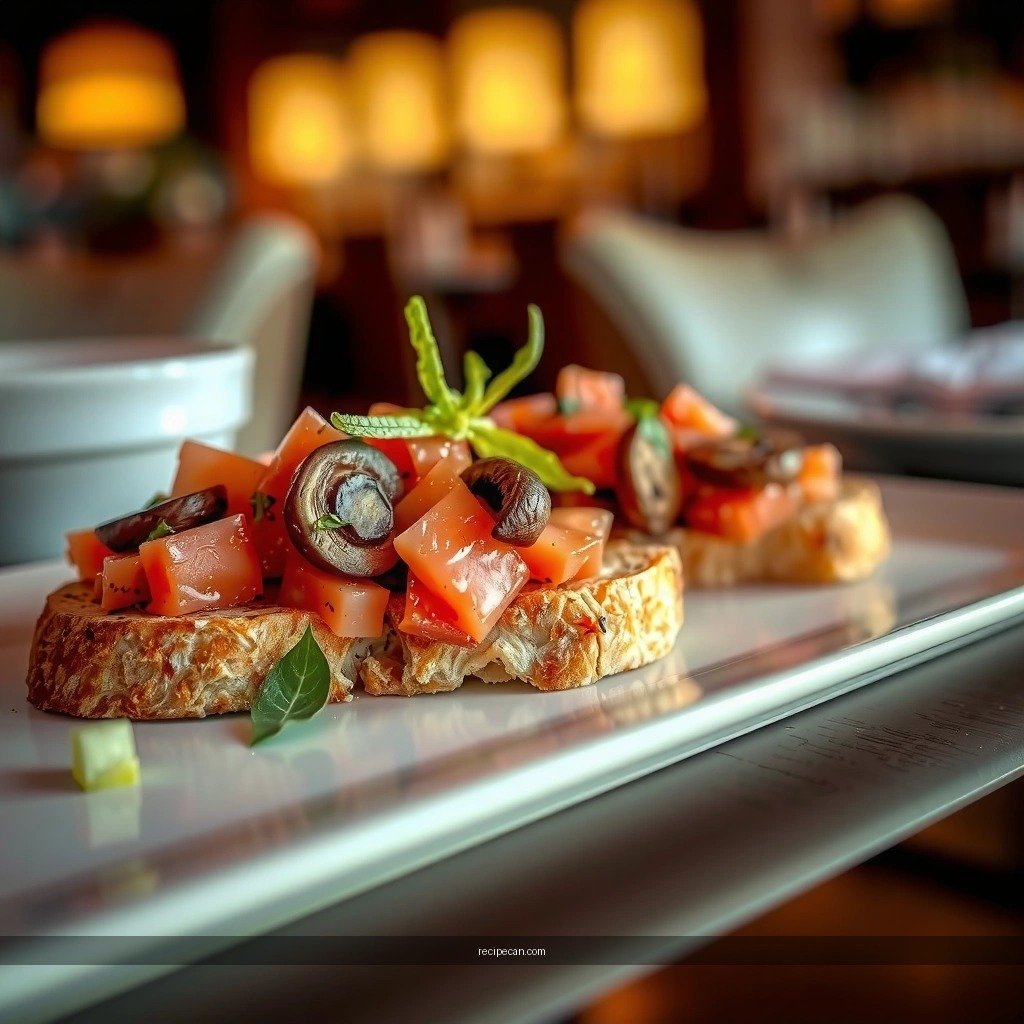 Garlic Mushroom Bruschetta - the best bruschetta recipes