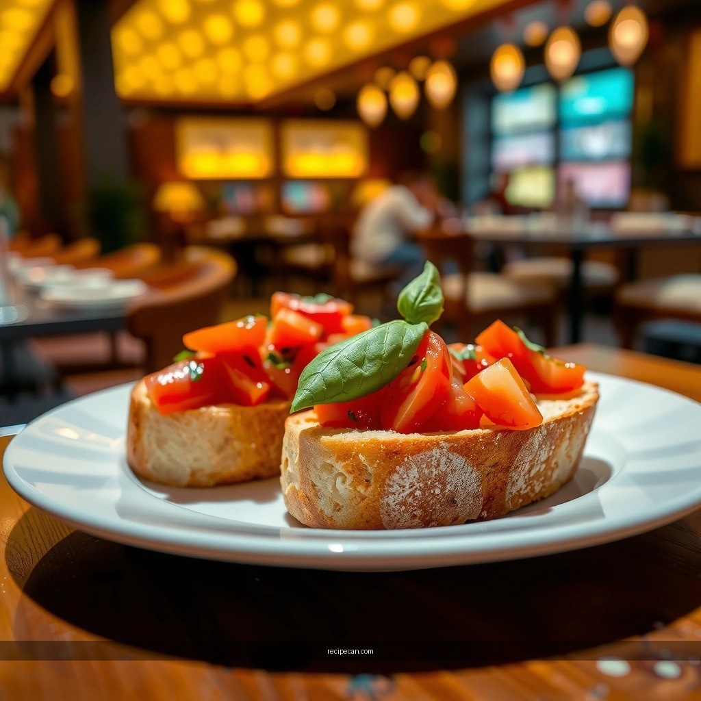 Garlic-Oil Base - good bruschetta recipe