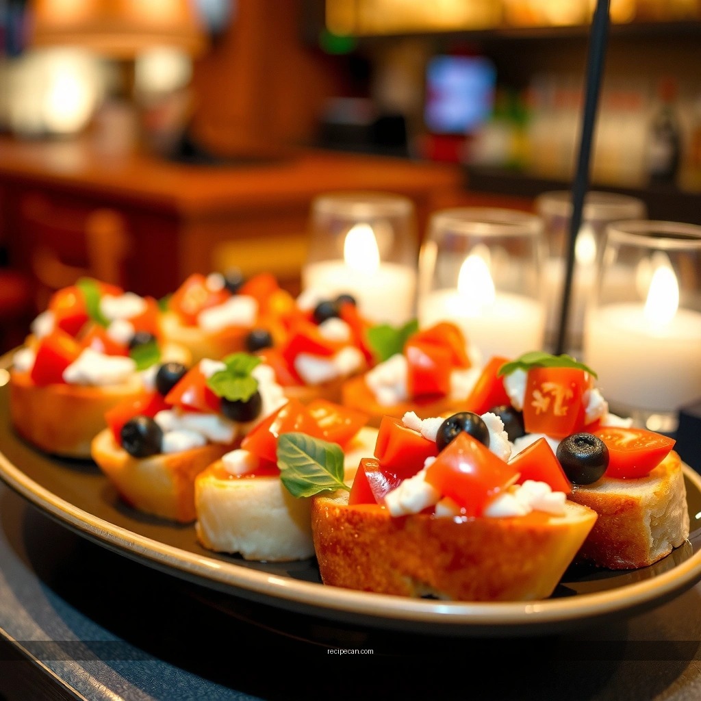 Garlic Olive Oil Bruschetta - simple bruschetta recipes