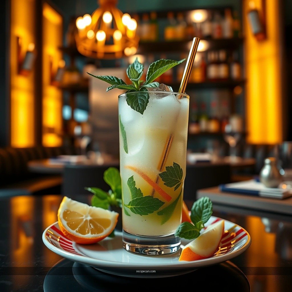 Garnish and Balance - mojito recipe with tequila