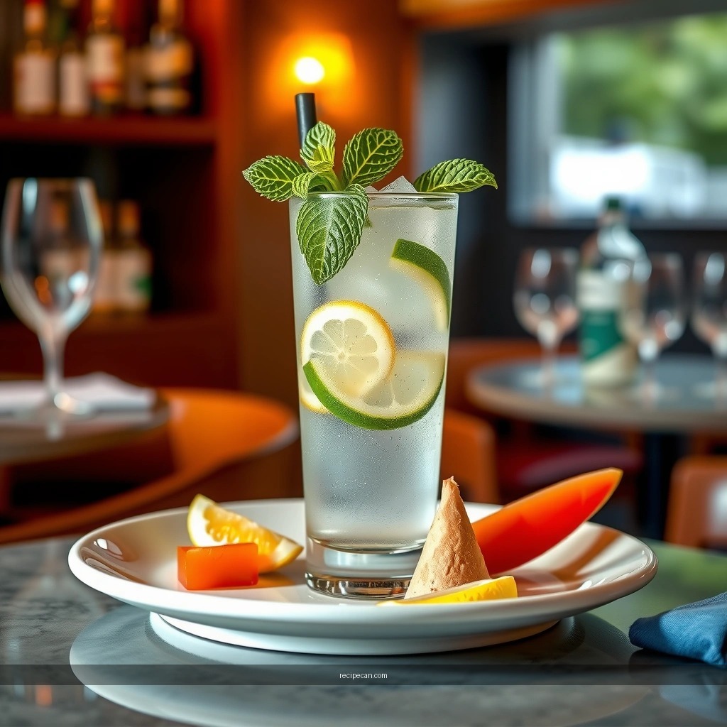 Garnishes - skinny mojito recipe