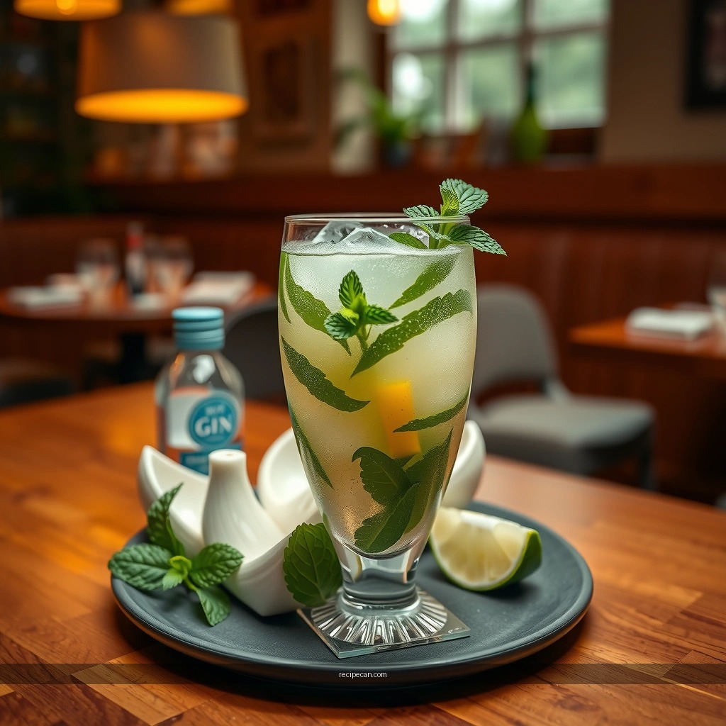 Gin Mojito - mojito recipe gin