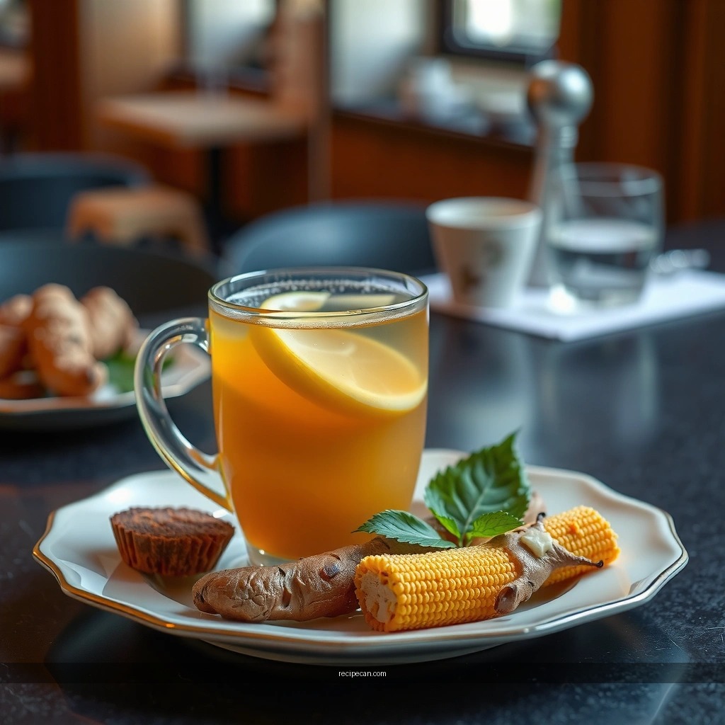 Ginger - ginger tea recipe