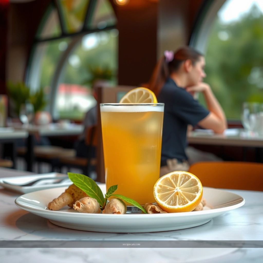 Ginger and Lemon Tea - ginger and lemon tea recipe