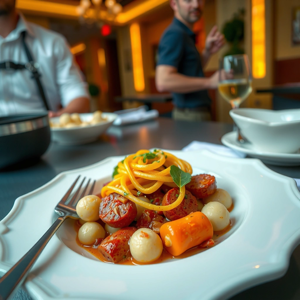 Gnocchi - recipe with gnocchi and italian sausage