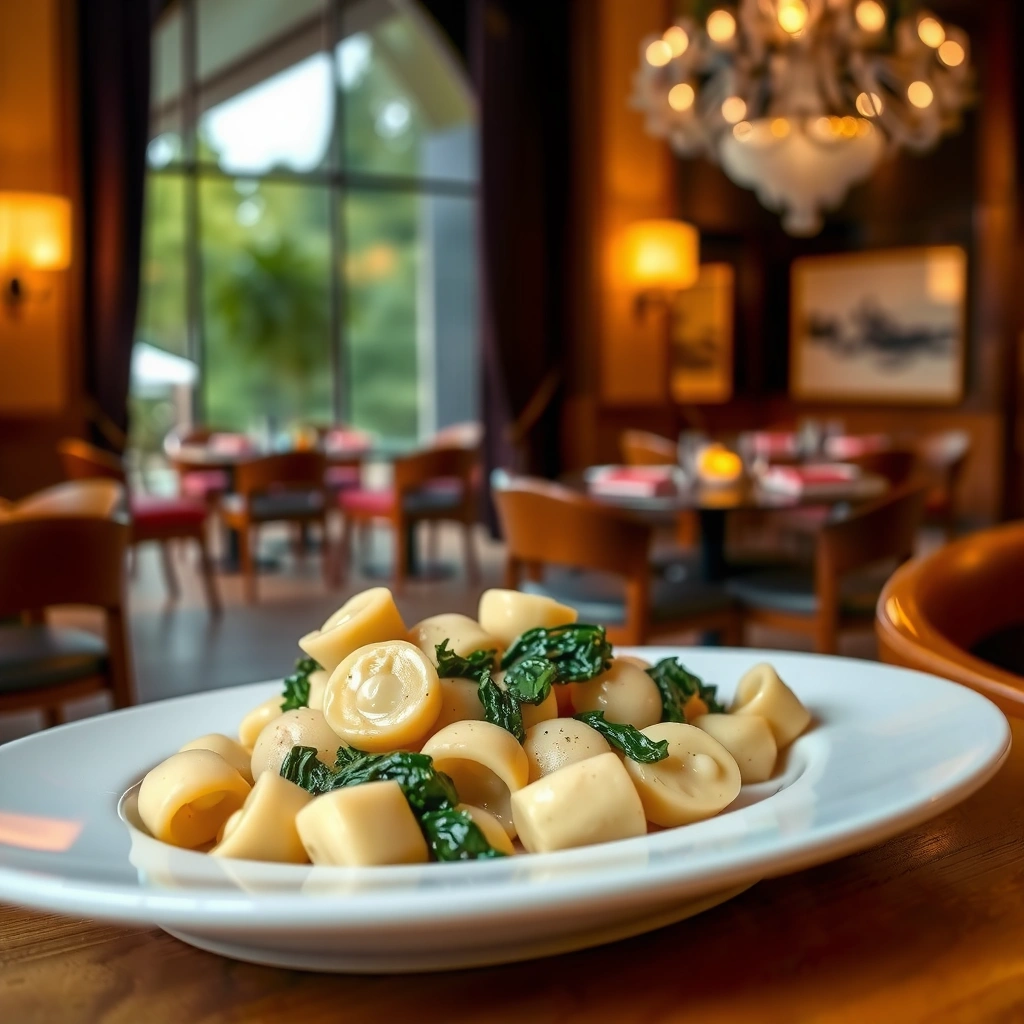 Gnocchi - gnocchi and spinach recipe