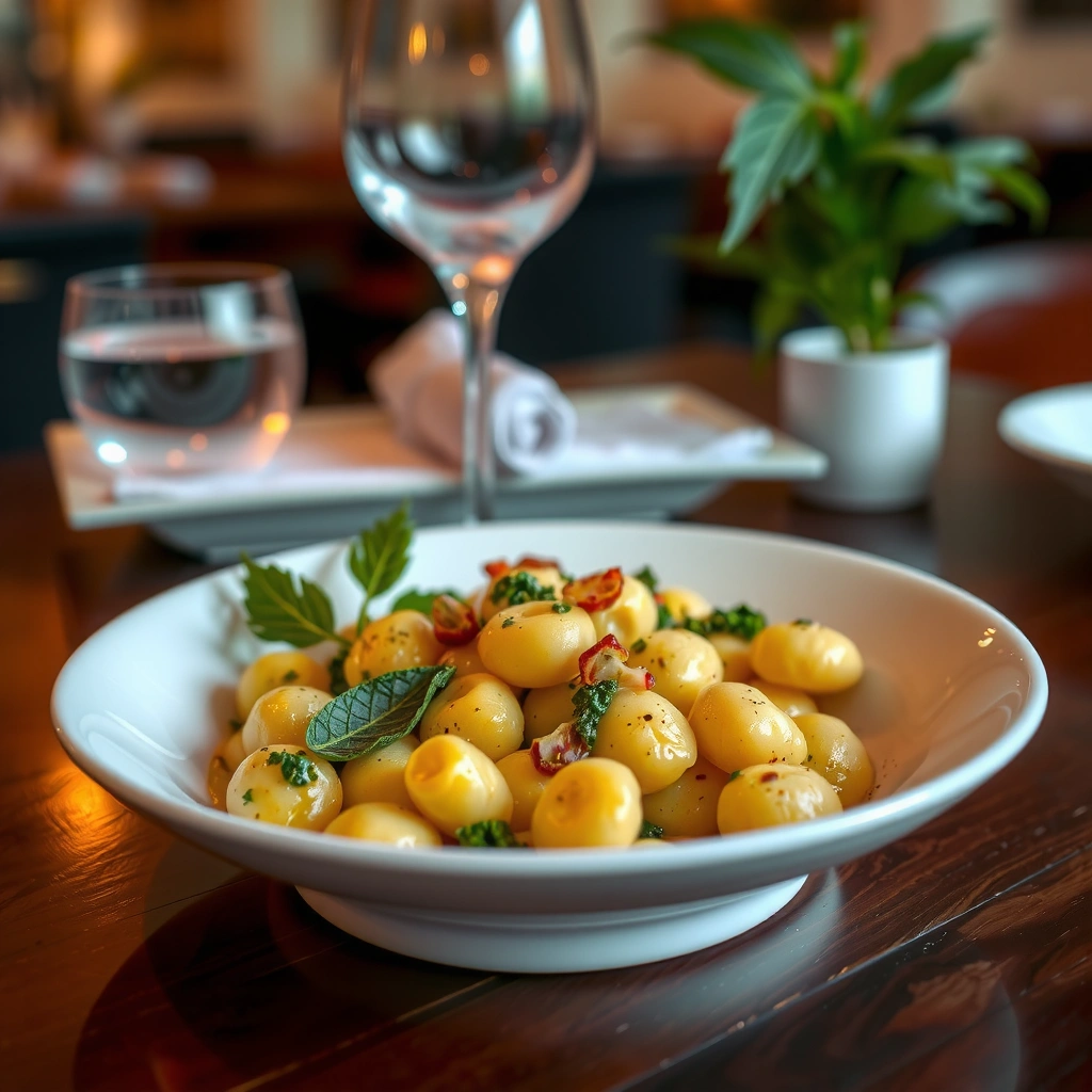 Gnocchi - pesto gnocchi recipe